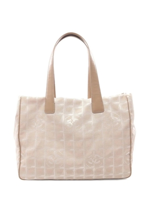 CHANEL Pre-Owned 2006-2008 check-pattern handbag - Neutrals