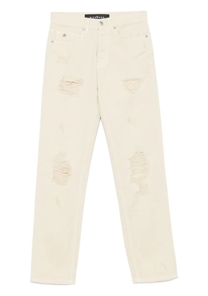 John Richmond distressed jeans - Neutrals
