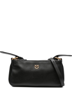PINKO rectangle leather shoulder bag - Black