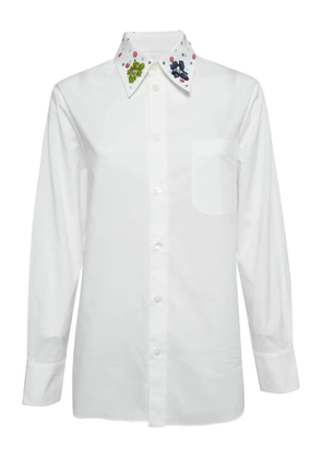 Marni Pre-Owned 2024 sequin-embellished shirt - White