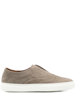 Fratelli Rossetti perforated-detailed sneakers - Brown