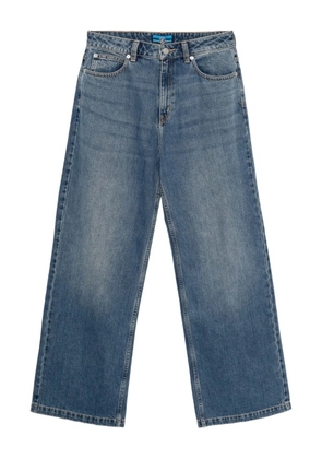 SPORT b. by agnès b. logo-embroidered jeans - Blue