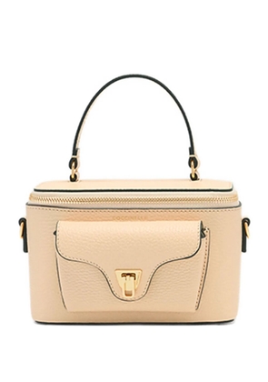 Coccinelle small Beat Generation top-zip pocket bag - Neutrals