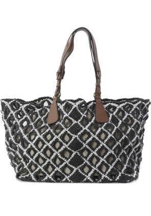 Marni Pre-Owned Maxi Woven tote bag - Black