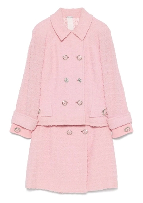 Versace Pre-Owned 1990s bouclé suit - Pink