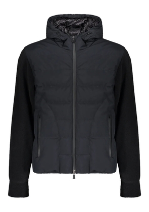 Herno hooded long-sleeves jacket - Black