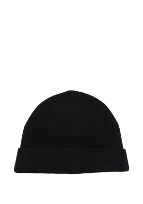 LEMAIRE ribbed-knit beanie - Black