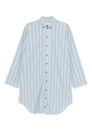 Brandon Maxwell striped shirt - Blue