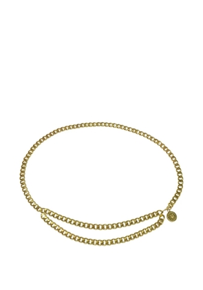CHANEL Pre-Owned 1995 Medallion chain belt - Gold