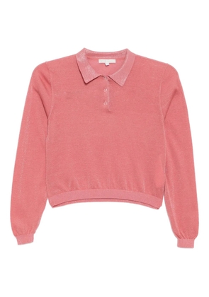 To b. by agnès b. knitted polo shirt - Pink