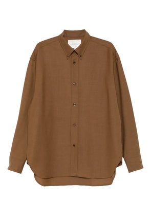 Studio Nicholson button-fastening shirt - Brown