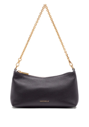 Coccinelle Aura chain-strap leather shoulder bag - Purple