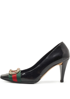 Gucci Pre-Owned 85mm leather pumps - Black