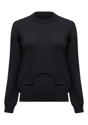 MM6 Maison Margiela wool sweater - Black