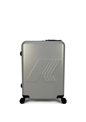 K-Way logo-embossed luggage - Grey