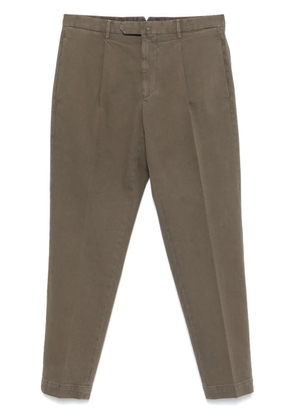 Dell'oglio tapered trousers - Brown