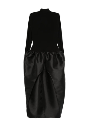 Atu Body Couture high-neck gathered dress - Black