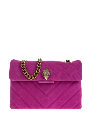 Kurt Geiger London small kensington quilted chain-strap crossbody bag - Pink
