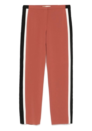 Balenciaga Pre-Owned 2010s stripe-detailed trousers - Red