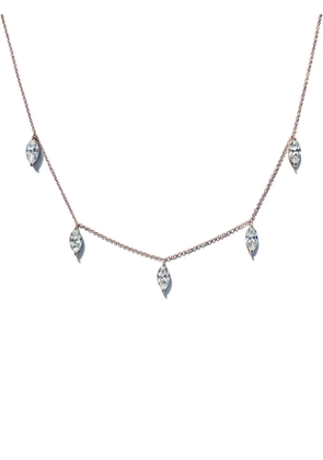 LOEV 14K recycled rose gold diamond necklace - Pink