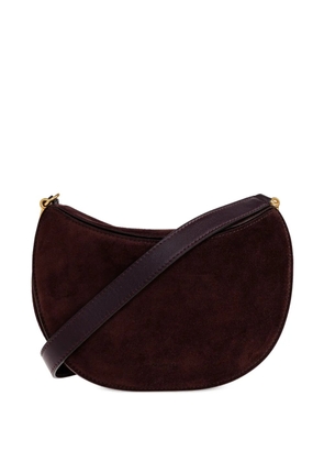 Wandler Kate suede shoulder bag - Brown