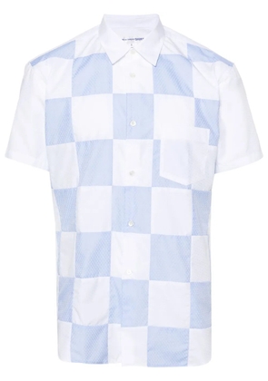 Comme Des Garçons Shirt patchwork cotton shirt - White