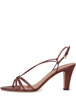 Paris Texas 75mm Bianca strappy sandals - Brown