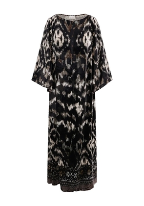 Pierre-Louis Mascia Kandox wide-sleeved dress - Black