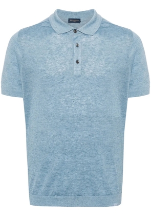 Paul & Shark linen polo shirt - Blue