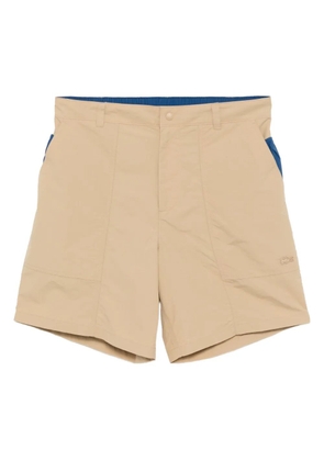 Lacoste logo-embroidered shorts - Brown