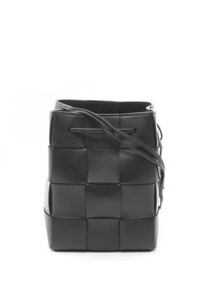 Bottega Veneta Pre-Owned 2020s small Cassette bucket bag - Black