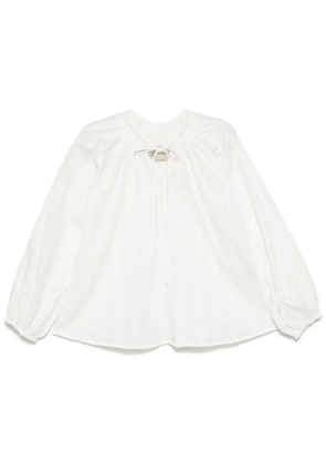 Bambah Petra motif blouse - White