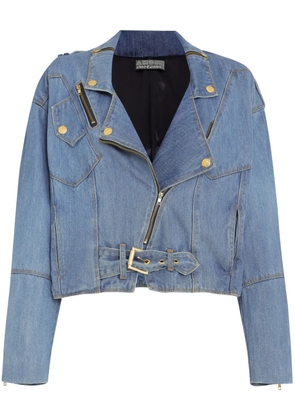 Amapô denim biker jacket - Blue