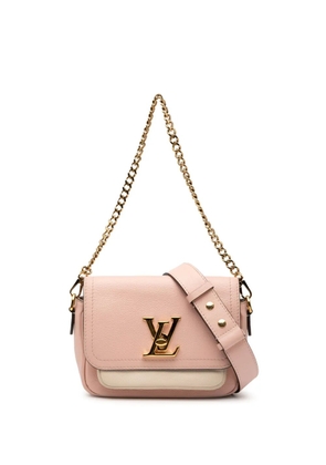 Louis Vuitton Pre-Owned 2021-2025 Grained Calfskin Lockme Tender satchel - Pink