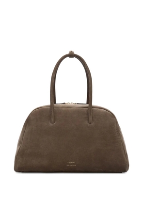 LouLou de Saison Aaja suede zip tote bag - Brown