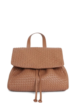 Sarah Chofakian Express woven backpack bag - Brown