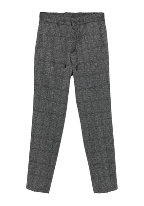 Karl Lagerfeld textured drawstring trousers - Black