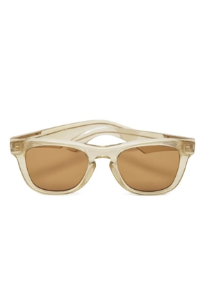 Burberry Pre-Owned wayfarer-frame sunglasses - Neutrals