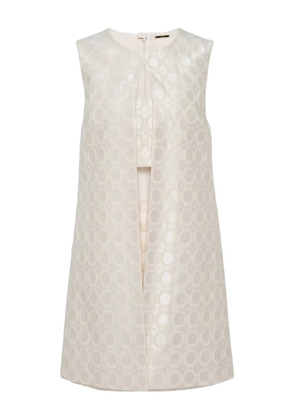 Alexis Asha jacquard-pattern midi dress - Neutrals