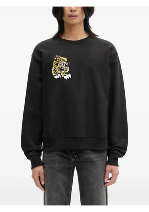 Kenzo x Verdy tiger-embroidered sweatshirt - Black