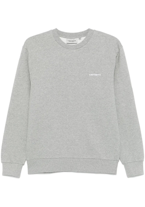 Carhartt WIP script-embroidered sweatshirt - Grey