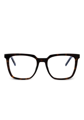 Saint Laurent Eyewear square-frame glasses - Brown