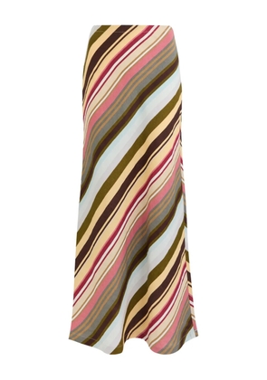 Faithfull the Brand Elise striped skirt - Neutrals