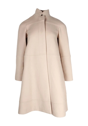 Chloé Vintage A-line cape coat - Neutrals