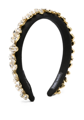 Parlor crystal-embellished headband - Black