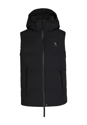 Alphatauri Ocoav hooded puffer gilet - Black