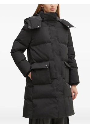 GUESS USA hooded puffer coat - Black