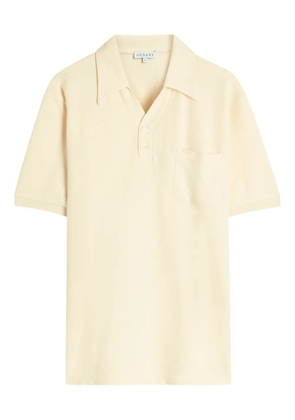 GUSARI pocket-chest polo shirt - Neutrals