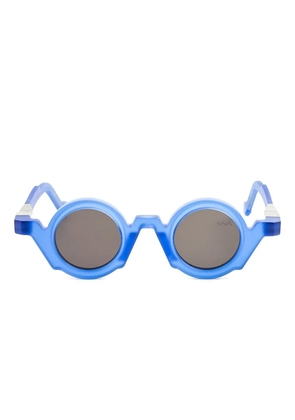 VAVA Eyewear WL0070 geometric-frame sunglasses - Blue