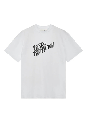 Rest&Recreation logo-print T-shirt - White